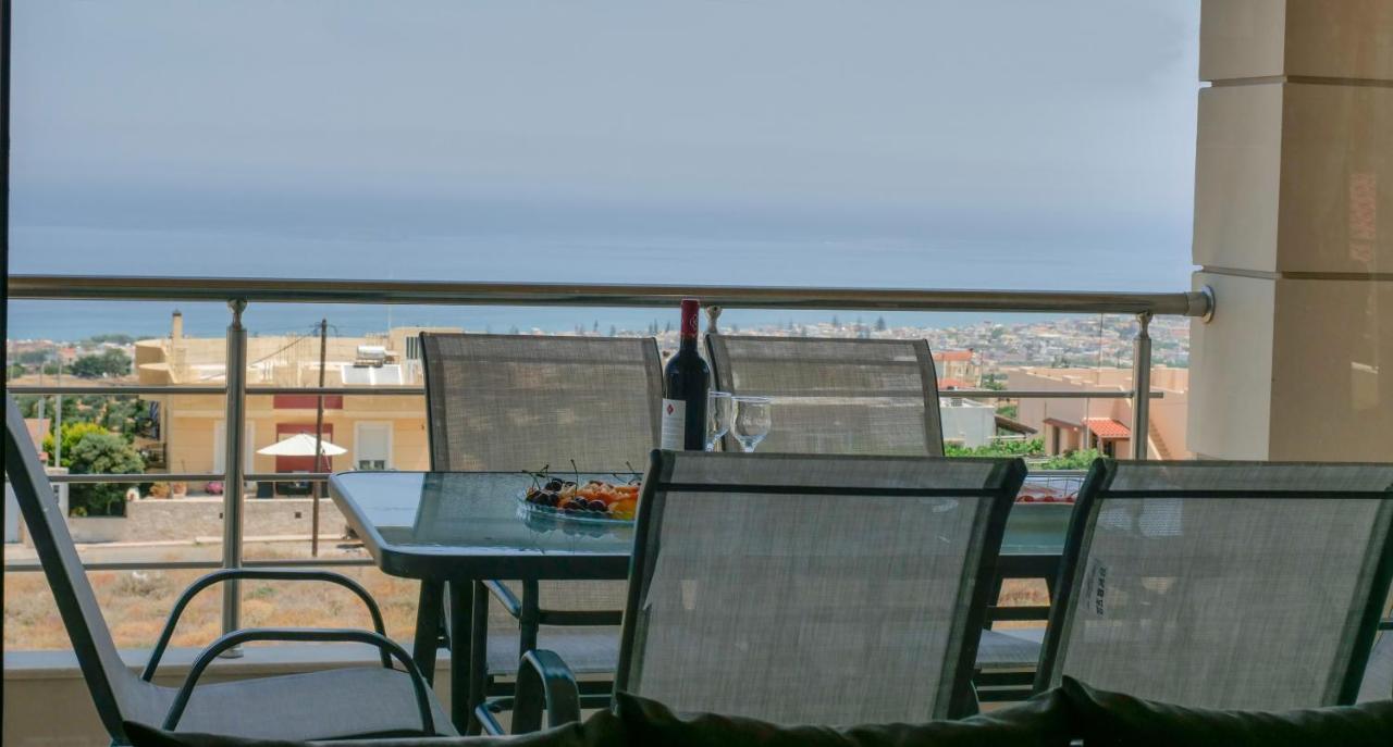 Azur Horizon Oceanview House Apartment Kokkini Hani Exterior photo