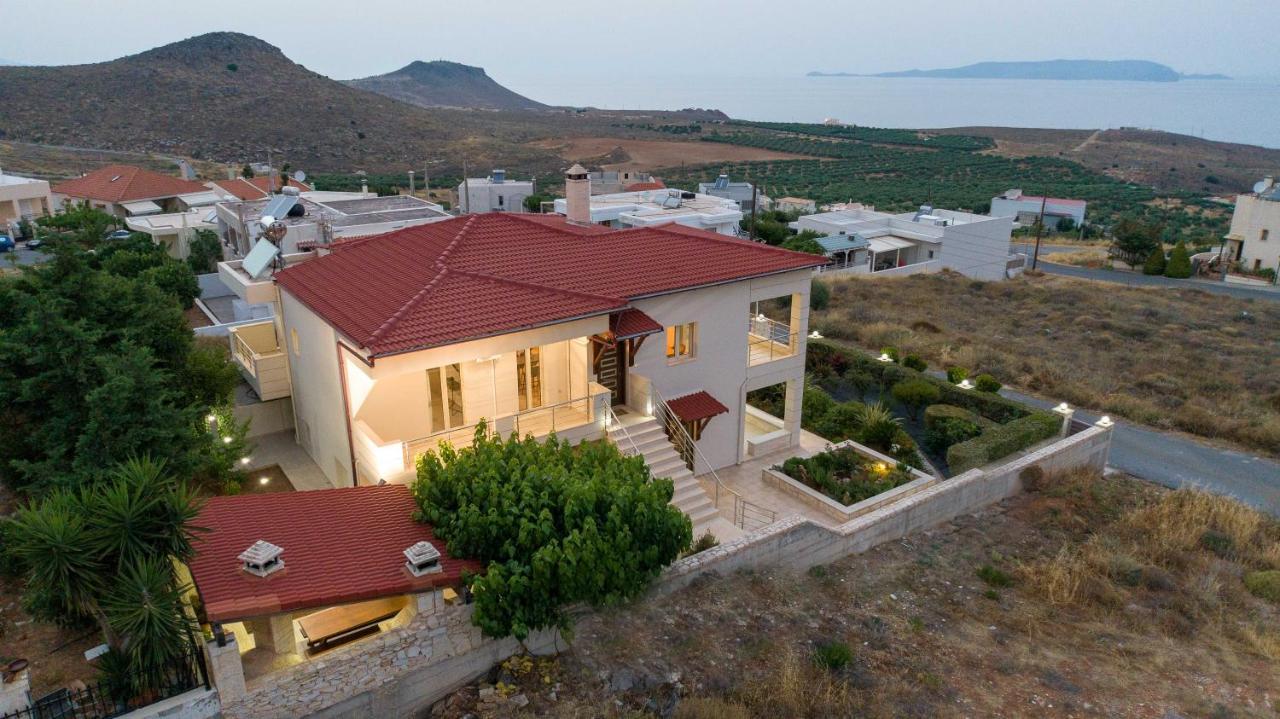 Azur Horizon Oceanview House Apartment Kokkini Hani Exterior photo