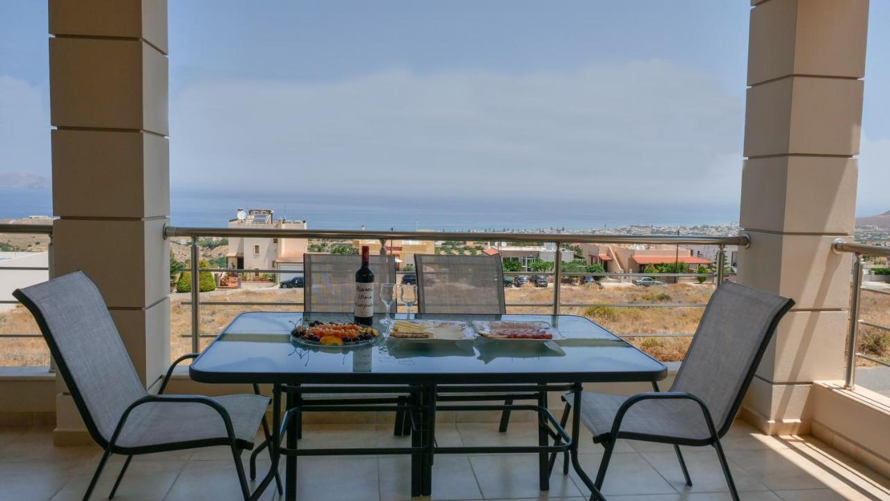 Azur Horizon Oceanview House Apartment Kokkini Hani Exterior photo